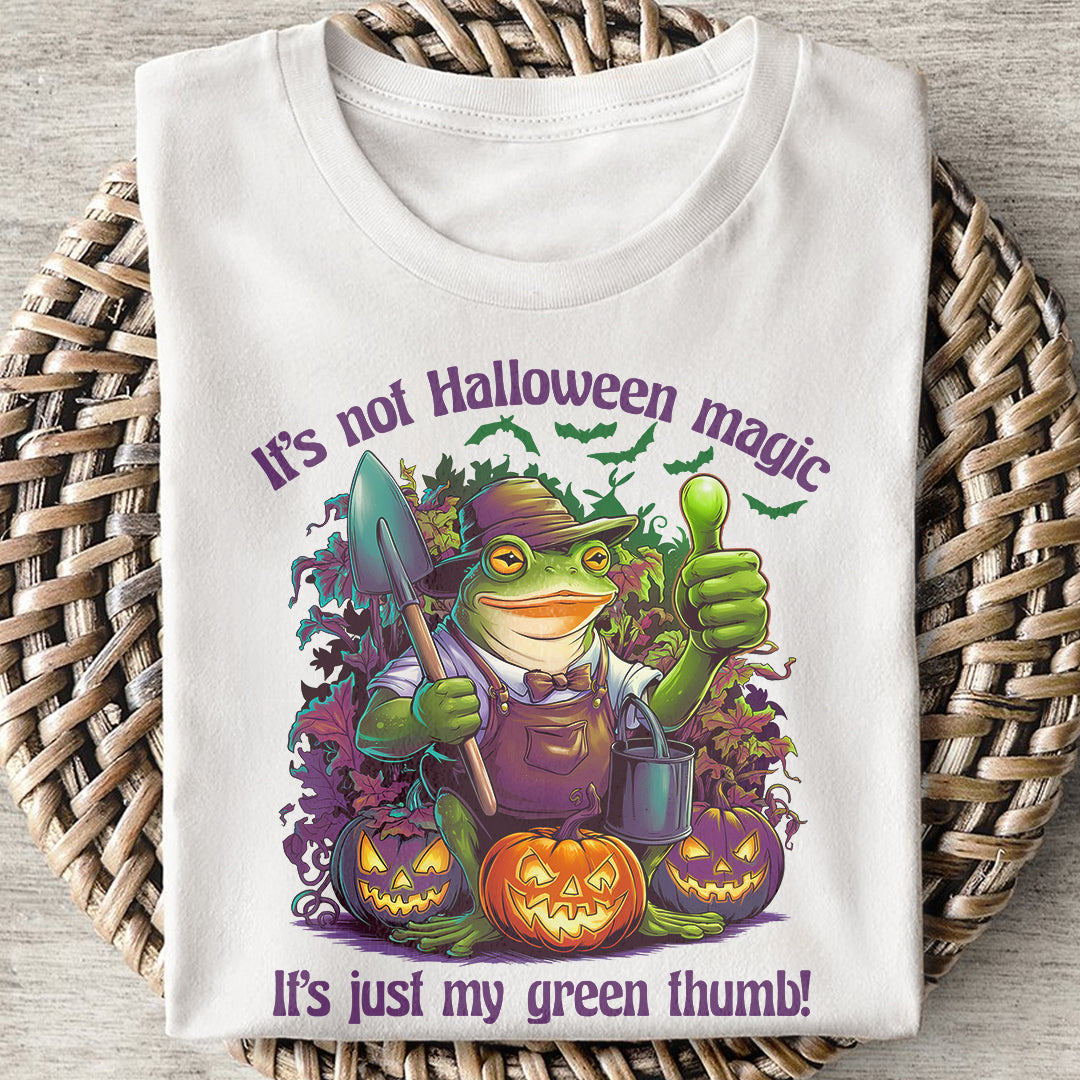 It's Not Halloween Magic It's Just My Green Thumb Classic Unisex T-Shirt Gildan for Kids