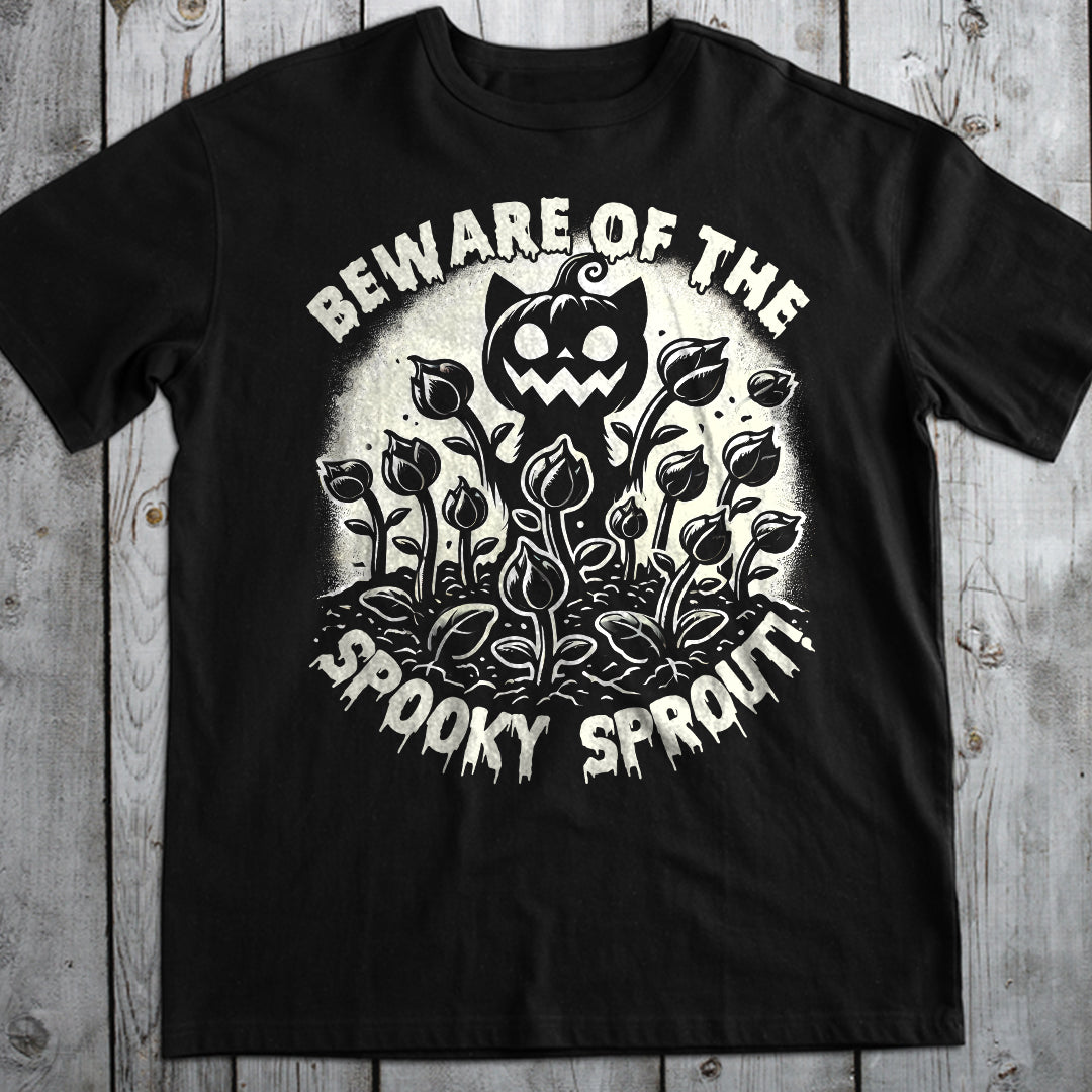 Beware of Spooky Sprout Classic T-Shirt Gildan for Kids