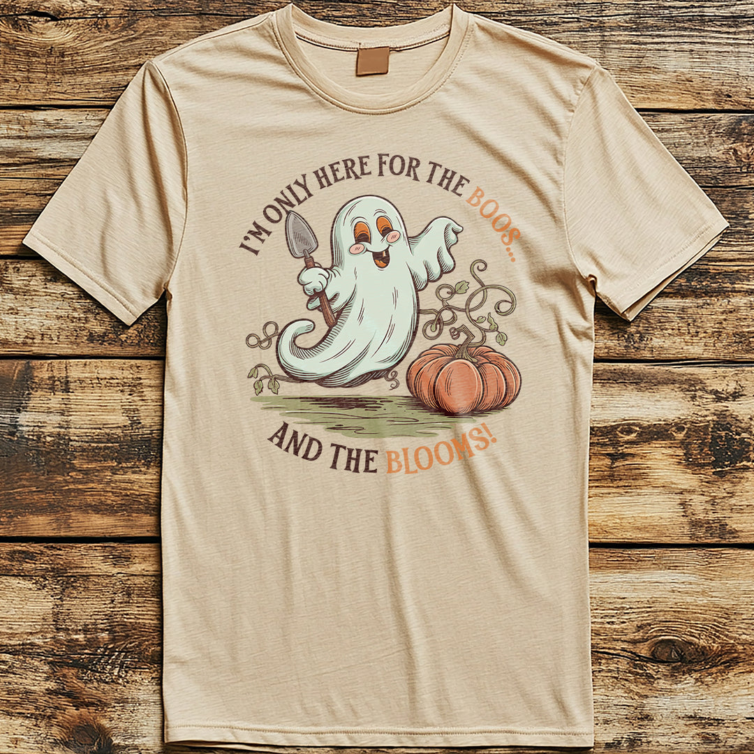 I'm Only Here For The Boos... And The Blooms Classic Unisex T-Shirt Gildan for Adults