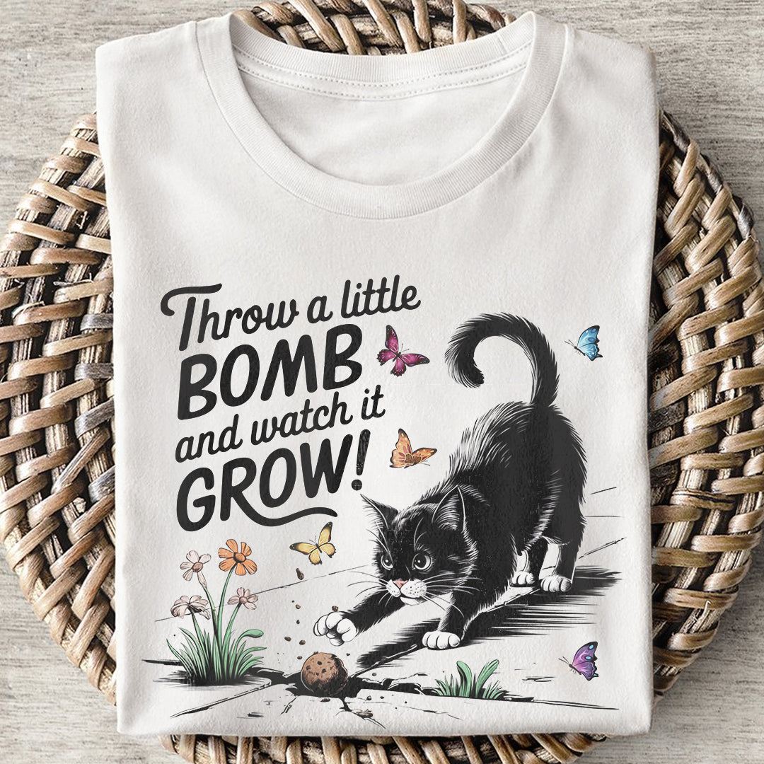 Throw Seed Bomb Classic Unisex T-Shirt For Kids