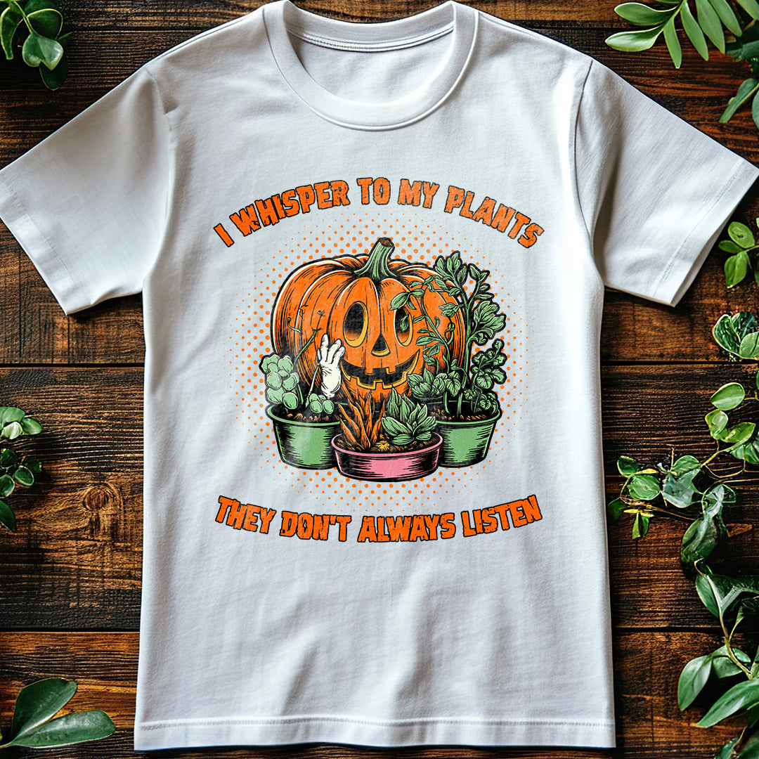 I Whisper To My Plants Classic Unisex T-Shirt Gildan for Kids