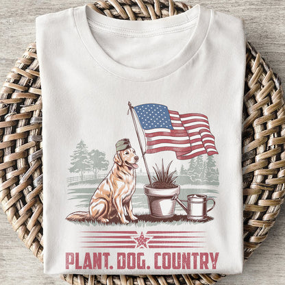 Plant Dog Country Classic Unisex T-Shirt Gildan for Kids