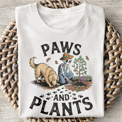 Paws and Plants Classic Unisex T-Shirt Gildan for Kids