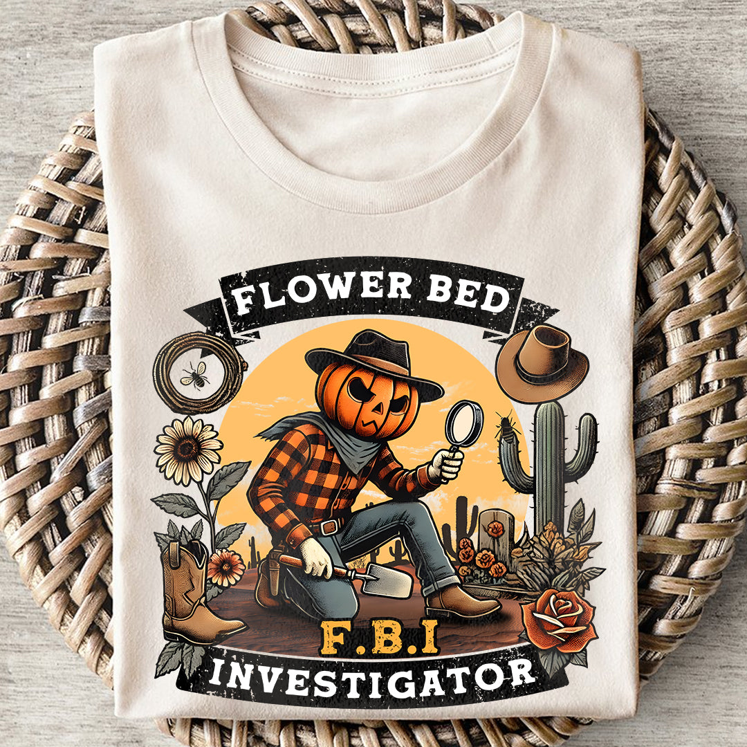 Western Flower Bed Investigator Classic Unisex T-Shirt for Kids