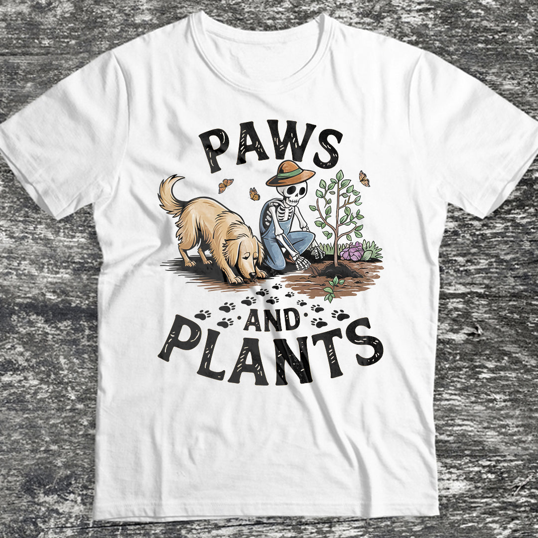 Paws and Plants Classic Unisex T-Shirt Gildan for Kids