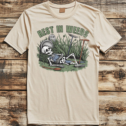 Rest In Weeds 2 Classic Unisex T-Shirt Gildan for Adults