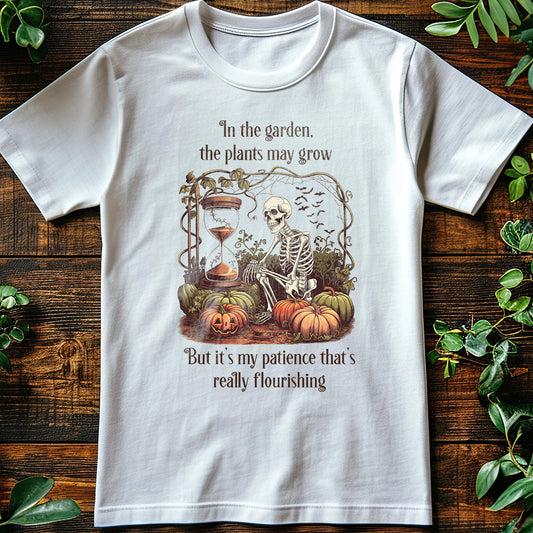 It's My Patience That's Really Flourishing Classic Unisex T-Shirt Gildan for Adults