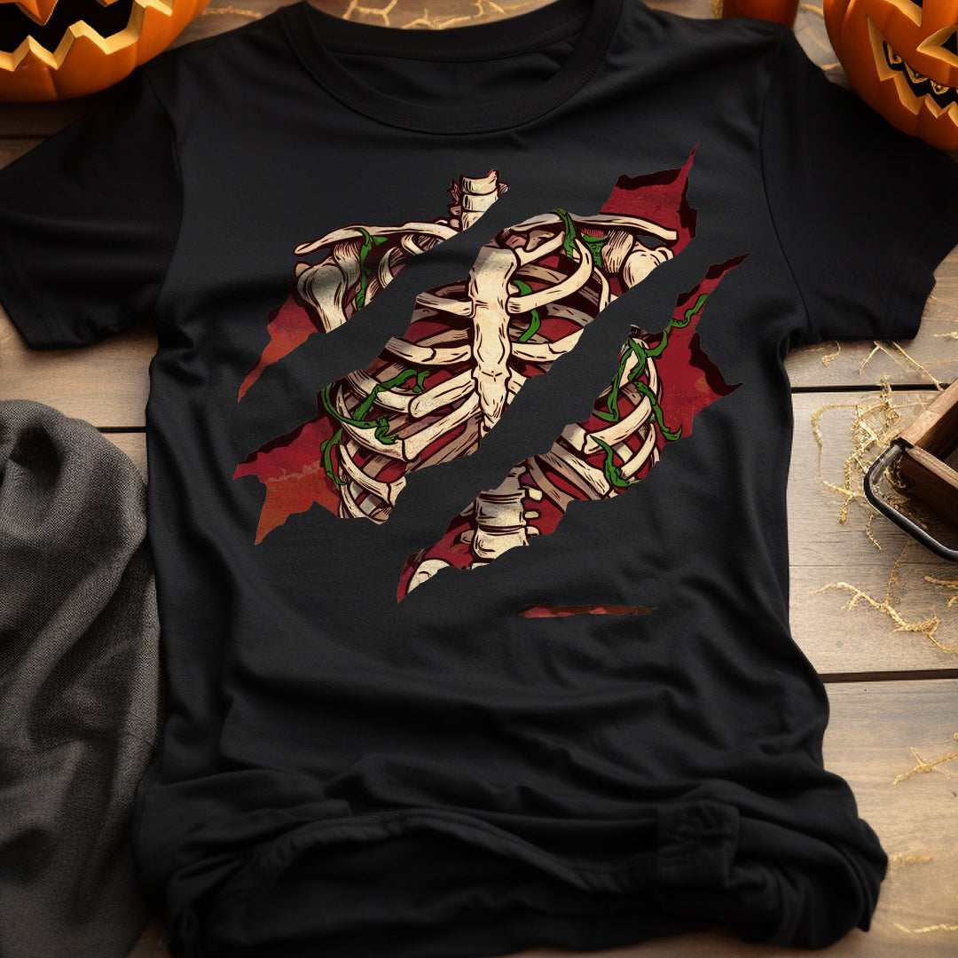 Torn Between Gardening and Halloween Classic Unisex T-Shirt Gildan for Adults