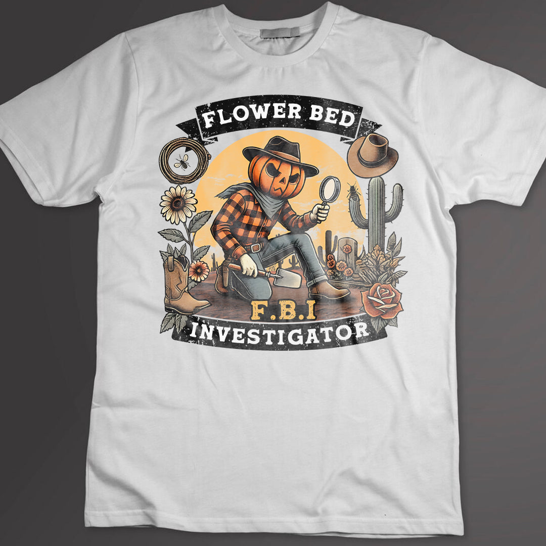 Western Flower Bed Investigator Classic Unisex T-Shirt for Kids