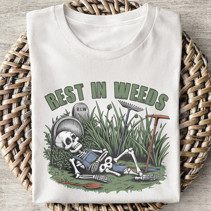 Rest In Weeds 2 Classic Unisex T-Shirt Gildan for Adults