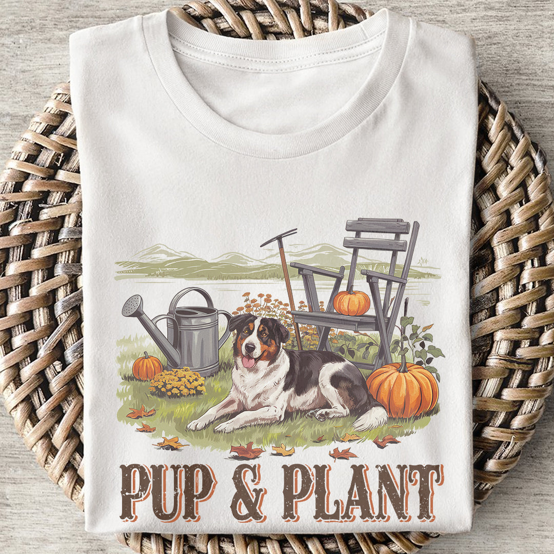 Pups and Plants Classic Unisex T-Shirt Gildan for Kids