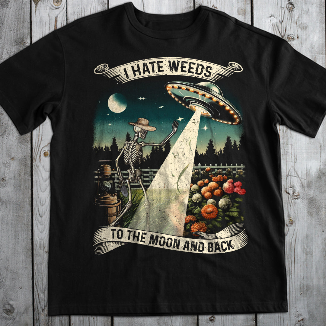 I Hate Weeds To The Moon And Back Classic Unisex T-Shirt for Kids