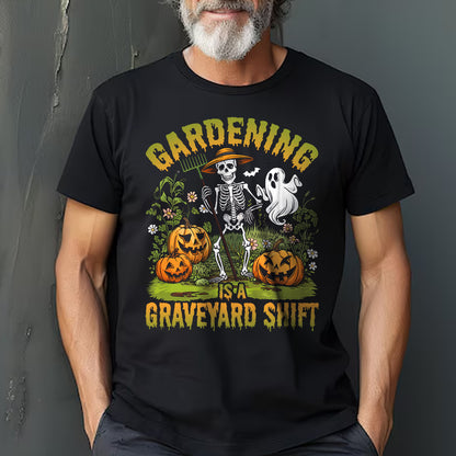 Gardening Is A Grave Yard Shift Classic T-Shirt for Adults