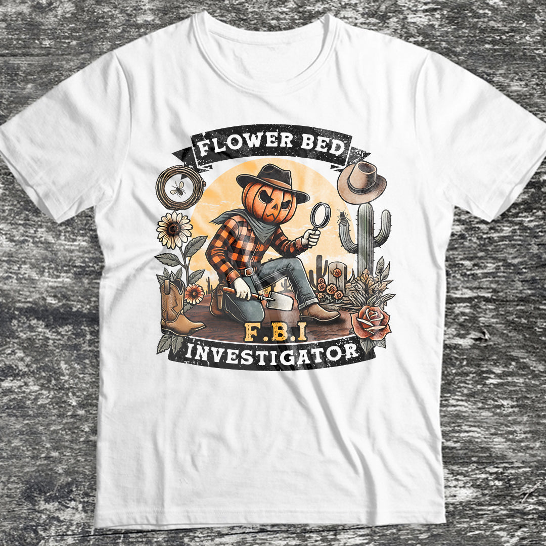 Western Flower Bed Investigator Classic Unisex T-Shirt for Kids