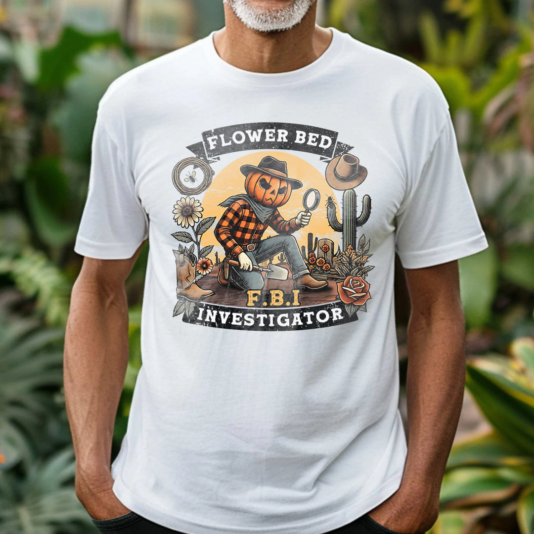 Western Flower Bed Investigator Classic Unisex T-Shirt for Adults