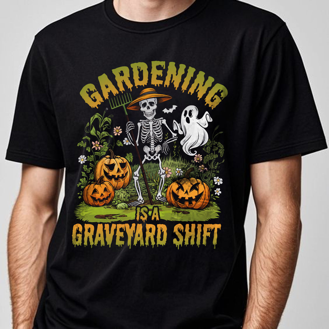 Gardening Is A Grave Yard Shift Classic T-Shirt for Adults