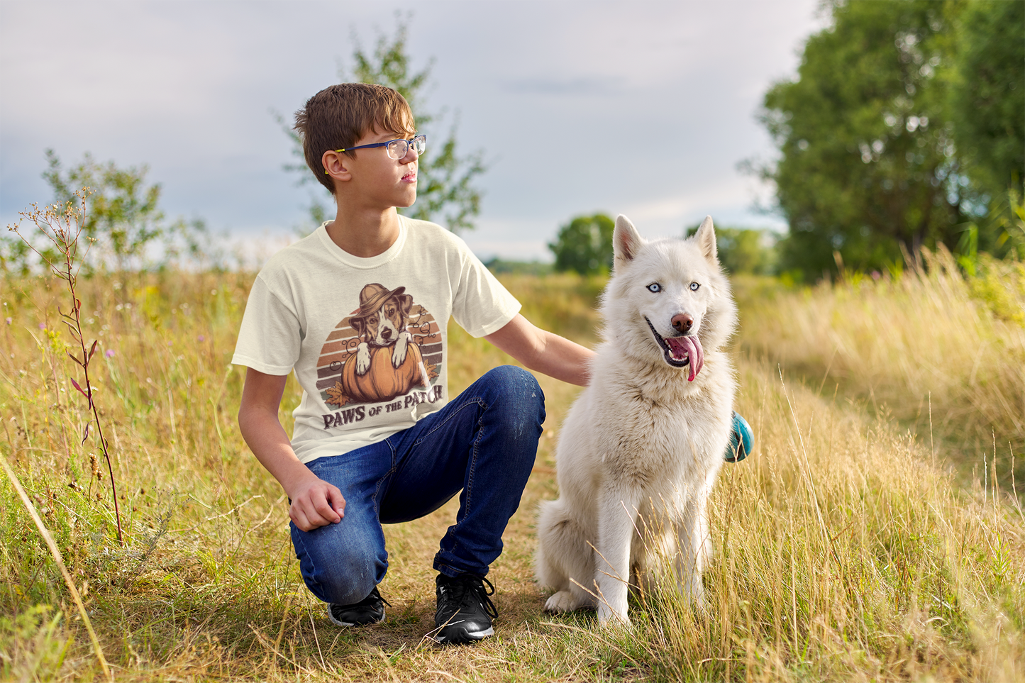 Paws of the Patch Classic Unisex T-Shirt Gildan for Kids