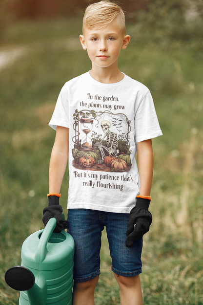 It's My Patience That's Really Flourishing Classic Unisex T-Shirt Gildan for Kids