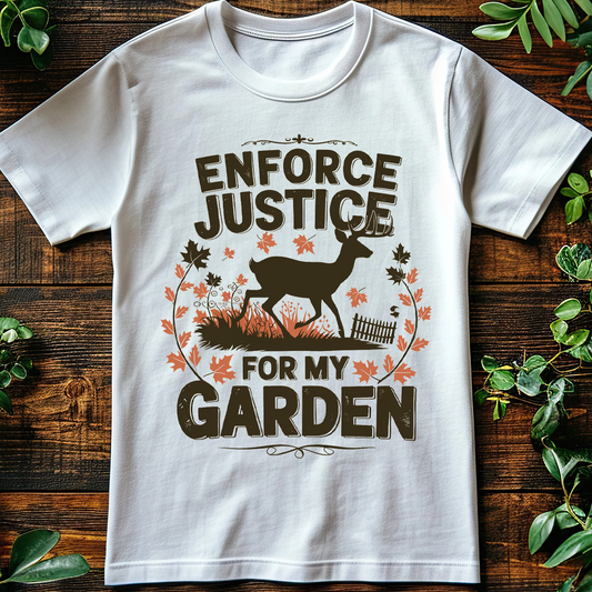 Enforce Justice For My Garden Unisex T-Shirt Gildan for Kids