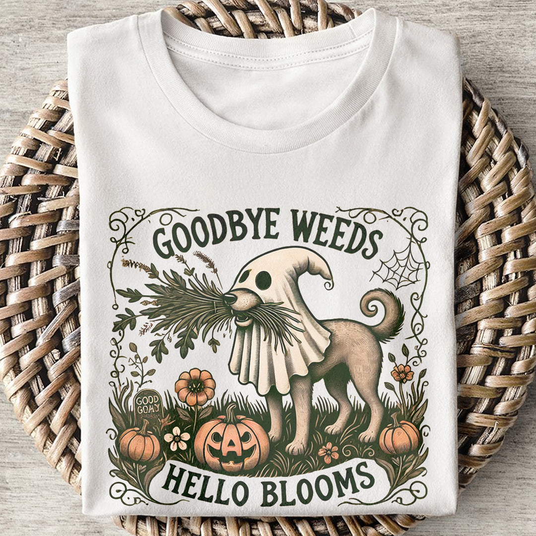 Goodbye Weeds Hello Bloom Classic Unisex T-Shirt for Kids