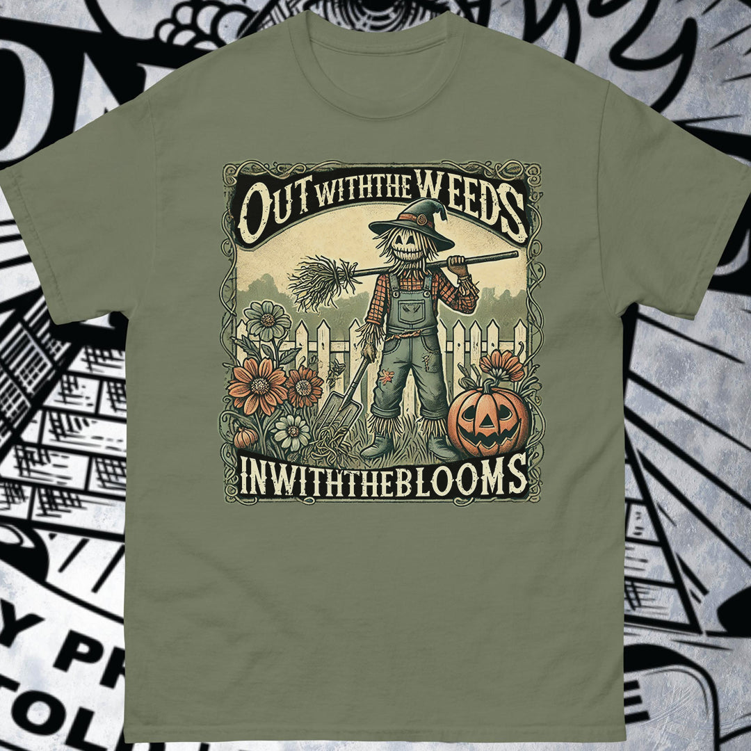 Out With The Weeds Classic Unisex T-Shirt Gildan for Kids