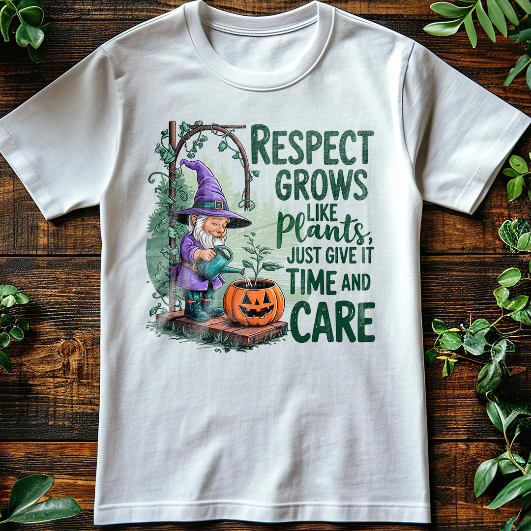 Respect Grows Like Plants Classic Unisex T-Shirt for Adults