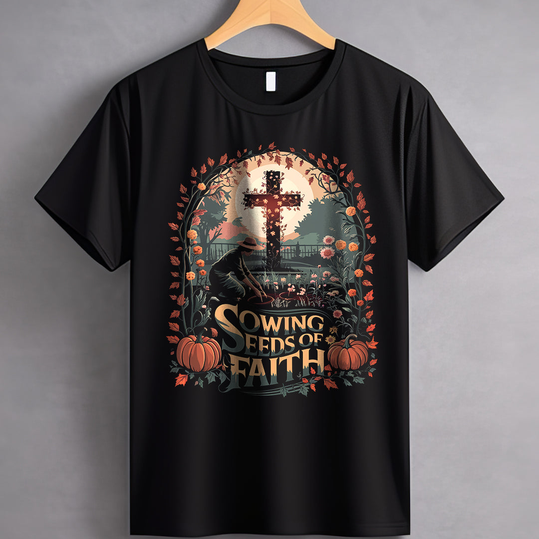 Sowing Seeds of Faith Classic Unisex T-Shirt Gildan for Adults