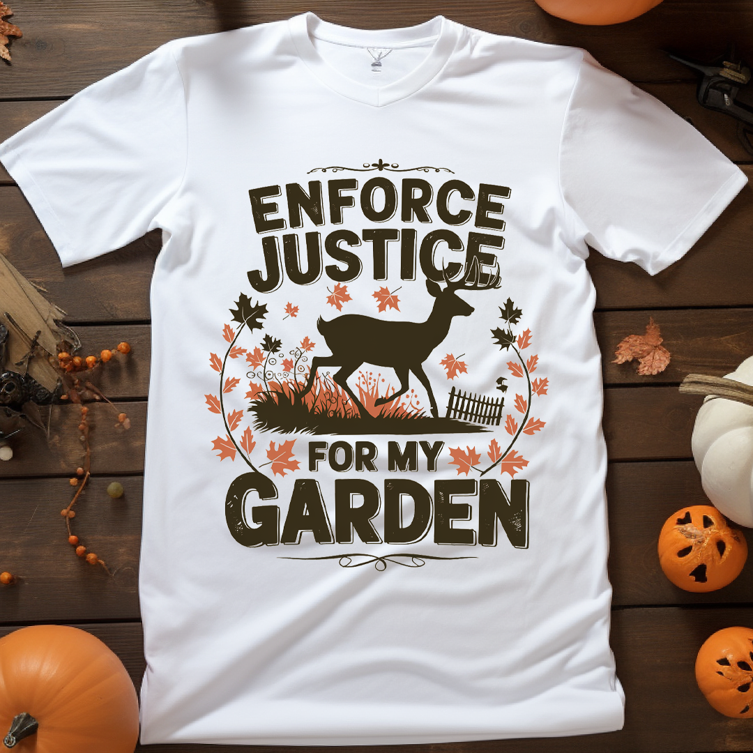 Enforce Justice For My Garden Classic Unisex T-Shirt for Adults