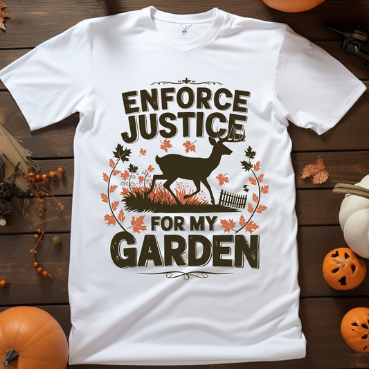 Enforce Justice For My Garden Classic Unisex T-Shirt for Adults