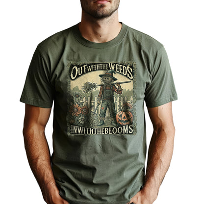 Out With The Weeds Classic Unisex T-Shirt Gildan for Adults