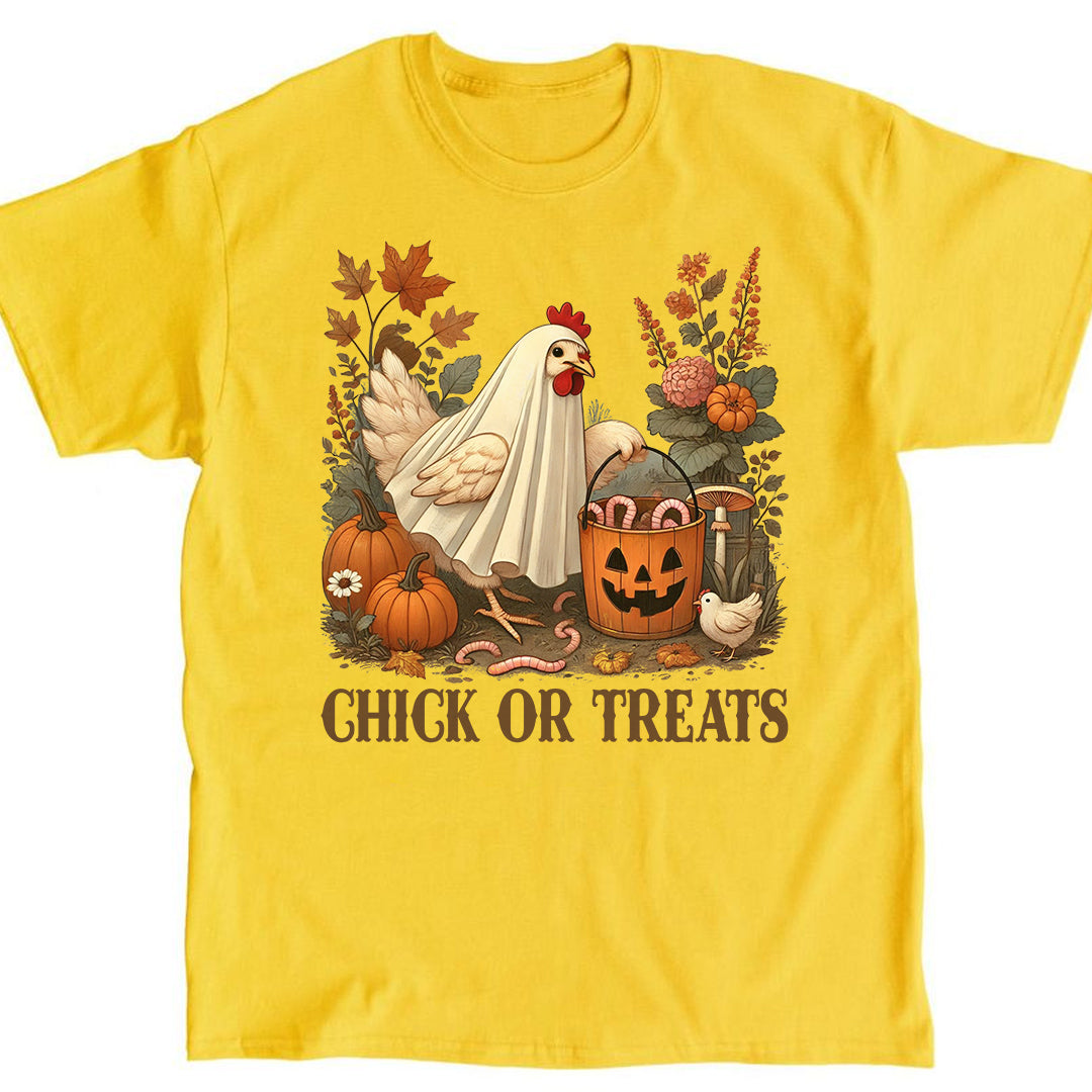 Chick or Treats Classic Unisex T-Shirt for Adult