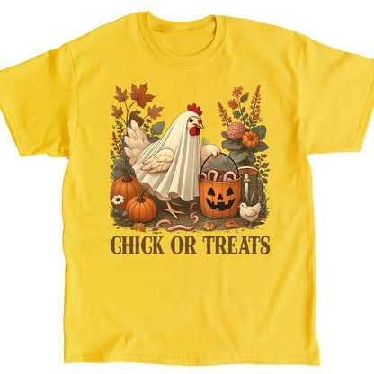 Chick or Treats Classic Unisex T-Shirt for Adult