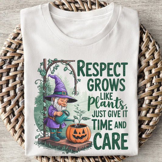 Respect Grows Like Plants Unisex T-Shirt Gildan for Kids