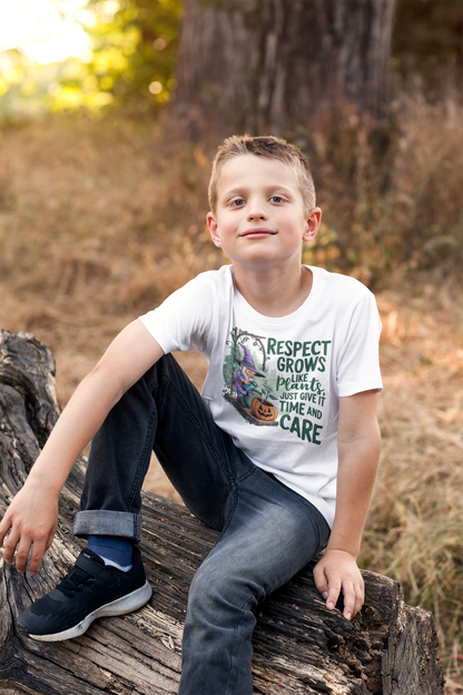 Respect Grows Like Plants Unisex T-Shirt Gildan for Kids