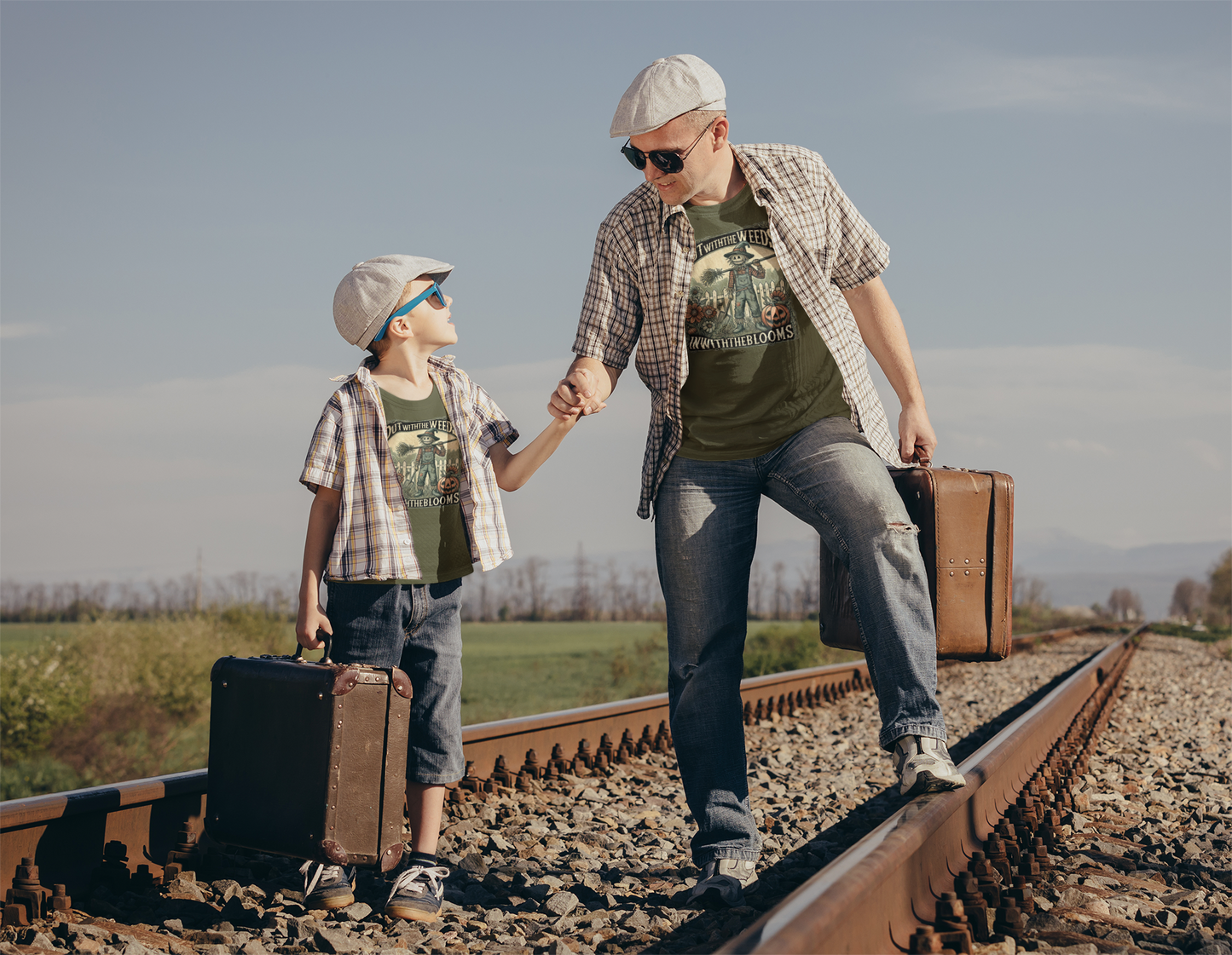 Out With The Weeds Classic Unisex T-Shirt Gildan for Adults