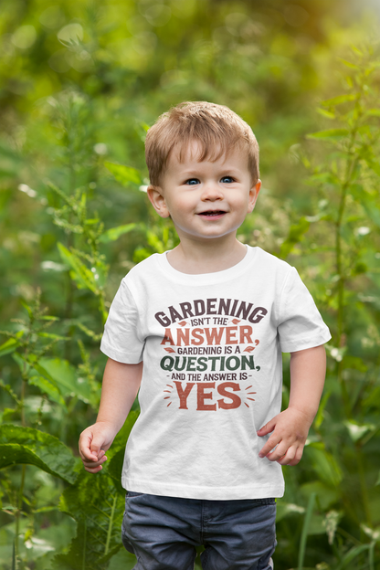 Gardening is not the Answer Classic Unisex T-Shirt Gildan for Kids