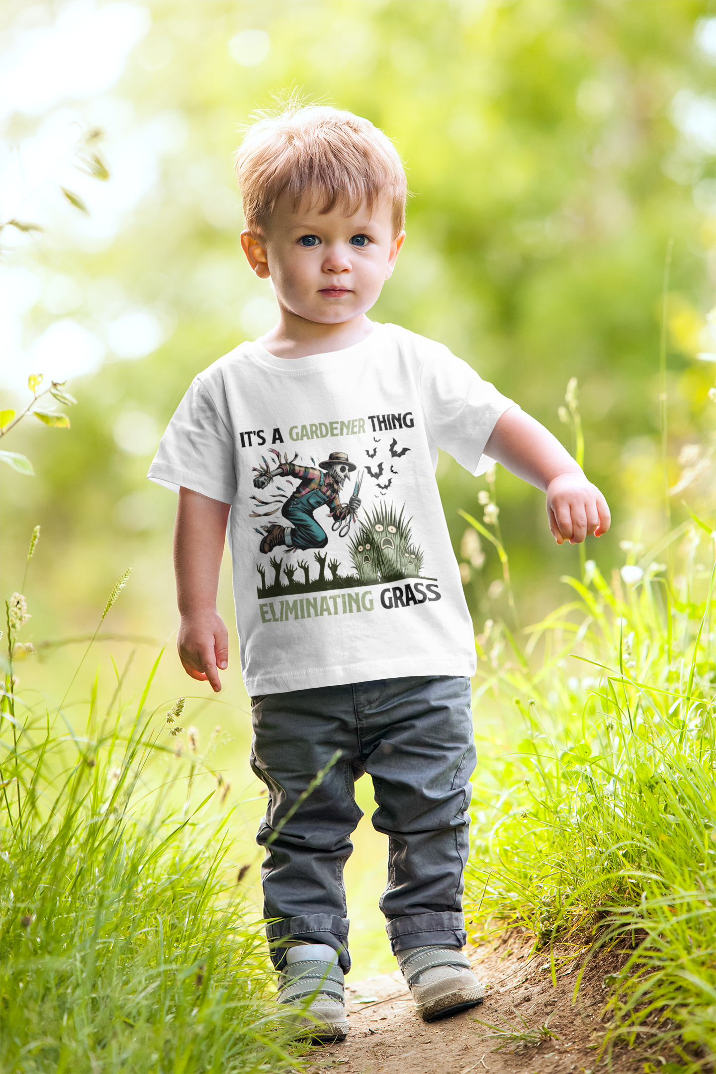 Eliminating Grass Classic T-Shirt for Kids